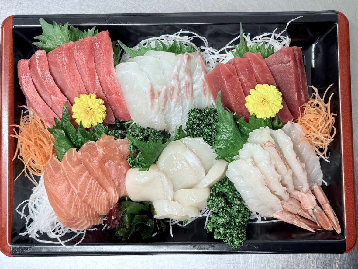 刺身6点